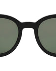 Bvlgari Aluminium Black Round Sunglasses