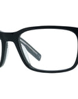 NeoDiorO SU Black Geometric Eyeglasses