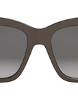 Triomphe Dark Brown Geometric Sunglasses