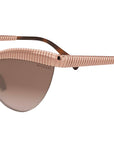 Tubogas Rose Gold Cat Eye Sunglasses