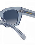 CELINE 3 Dots Blue Square Sunglasses