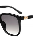 30Montaigne S3F Black Geometric Sunglasses