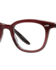 Cecil Red Square Eyeglasses