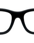 1970 Black Geometric Eyeglasses