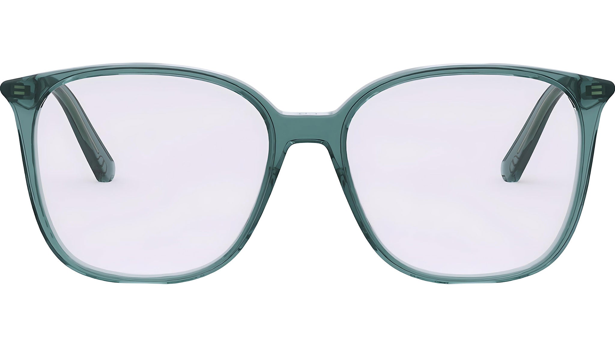 Mini CD O S1I Green Square Eyeglasses