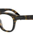 DiorBlackSuitO S21I Havana Square Eyeglasses