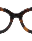 Curvy Tortoise Round Eyeglasses