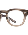 Demarco Grey Round Eyeglasses