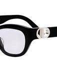 30MontaigneO B1I Black Cat Eye Eyeglasses