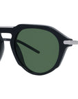 GV One Black Round Sunglasses