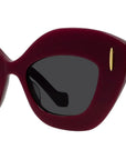 Anagram Bordeaux Cat Eye Sunglasses