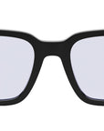 B.zero1 Black Geometric Eyeglasses