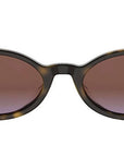 DiorPacific R1I Dark Havana Oval Sunglasses