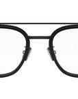 NeoDiorO 6F Shiny Black Pilot Eyeglasses