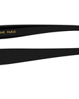 CELINE 3 Dots Black Rectangular Sunglasses