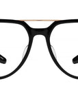 Dunn Black Pilot Eyeglasses