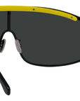 Speed Shield Black Mask Sunglasses