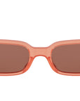 CELINE 3 Dots Orange Rectangular Sunglasses