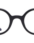 Nattie Black Round Eyeglasses