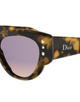 DiorLuckyCharms B1I Havana Butterfly Sunglasses