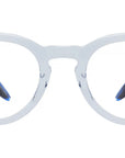 Oxford Blue Round Eyeglasses
