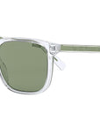 InDior S1I Crystal Green Geometric Sunglasses