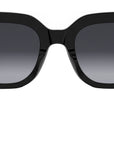 B.zero1 Black Geometric Sunglasses