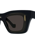 Signature Black Geometric Sunglasses