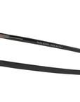 Flex Black Geometric Eyeglasses