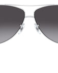 RB3386 silver metal grey