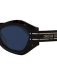 DiorSignature B1U Havana Butterfly Sunglasses