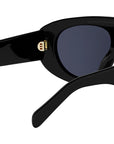 Triomphe Stamp Black Pilot Sunglasses