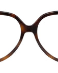 Slim Tortoise Geometric Eyeglasses