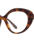 Curvy Tortoise Cat Eye Eyeglasses