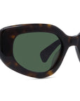 1970 Havana Cat Eye Sunglasses