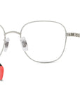 AKA Silver Square Eyeglasses