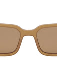 Fendi Way Orange Rectangular Sunglasses