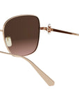 DiorTribales S1U Rose Gold Square Sunglasses