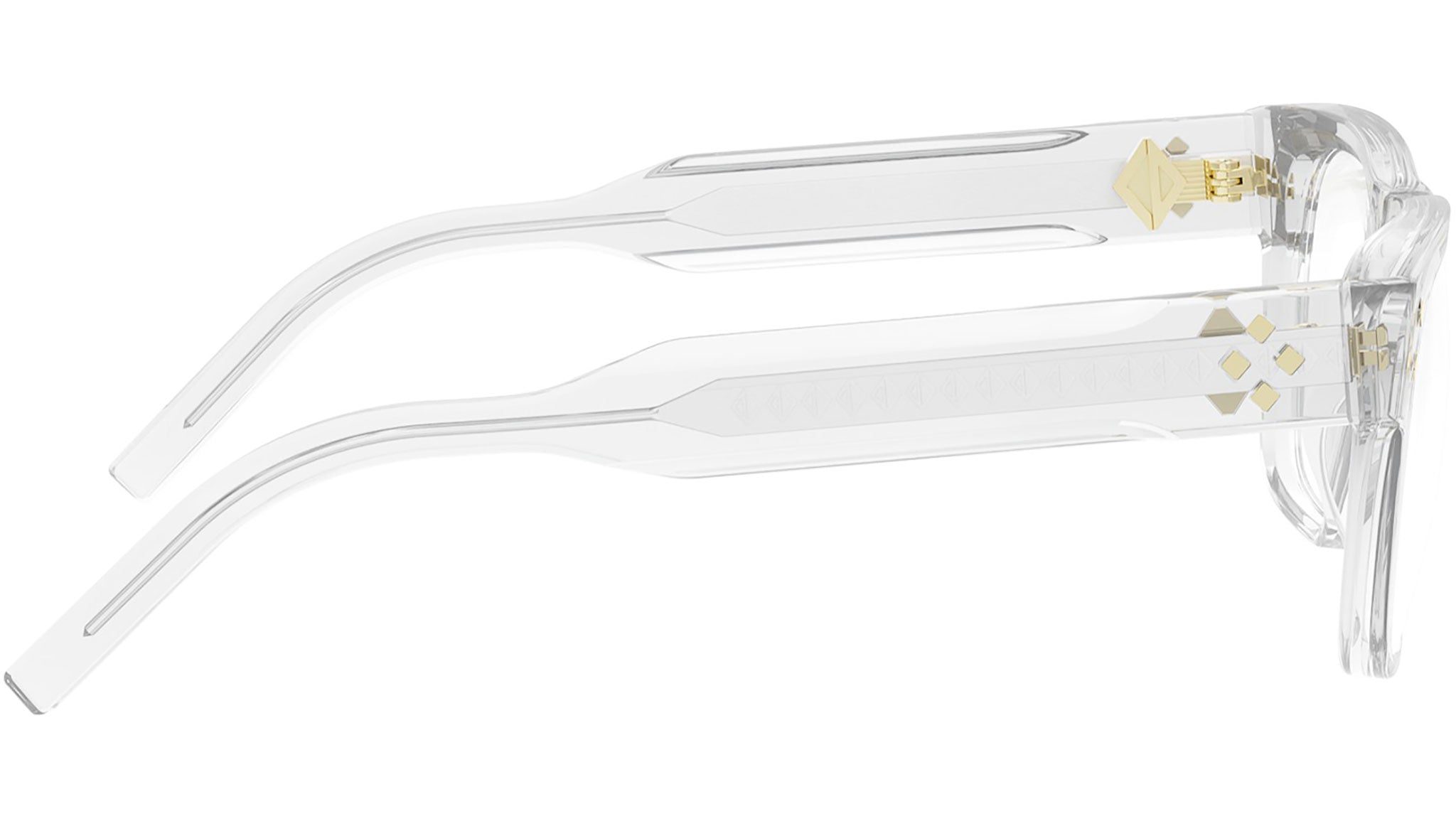 CD DiamondO S6I Transparent Square Eyeglasses