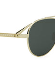 DiorCannage A1U Yellow Pilot Sunglasses
