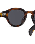 Boke Flower Havana Round Sunglasses