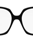 Thin Black Geometric Eyeglasses