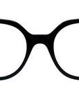 4G Black Round Eyeglasses