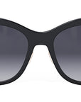 30Montaigne B2U Black Square Sunglasses