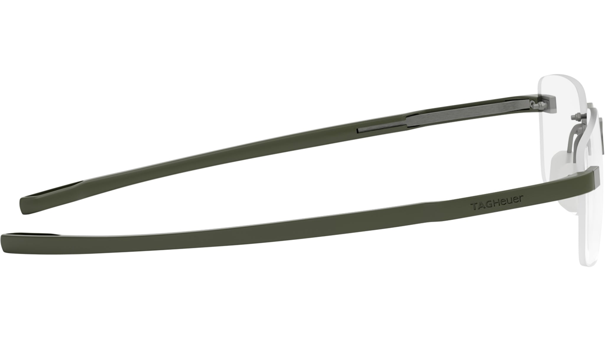 Flex Silver Rectangular Eyeglasses