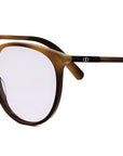 Mini CD O R4I Honey Havana Round Eyeglasses