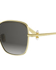 DiorTribales S1U Gold Square Sunglasses