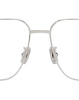 GV Speed Silver Square Eyeglasses