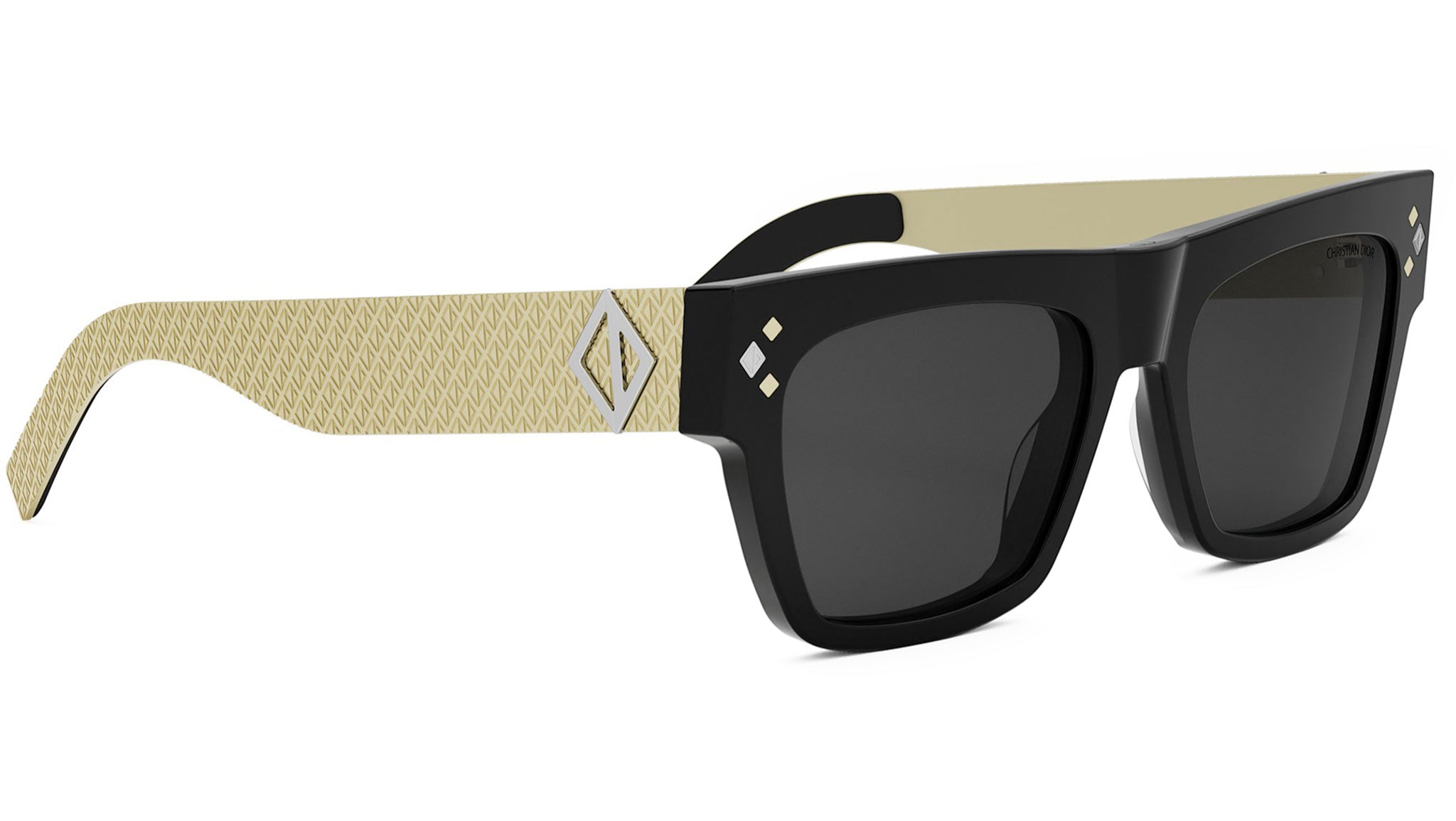 CD Diamond S8I Black Square Sunglasses