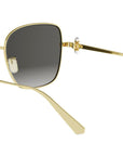 DiorTribales S1U Gold Square Sunglasses